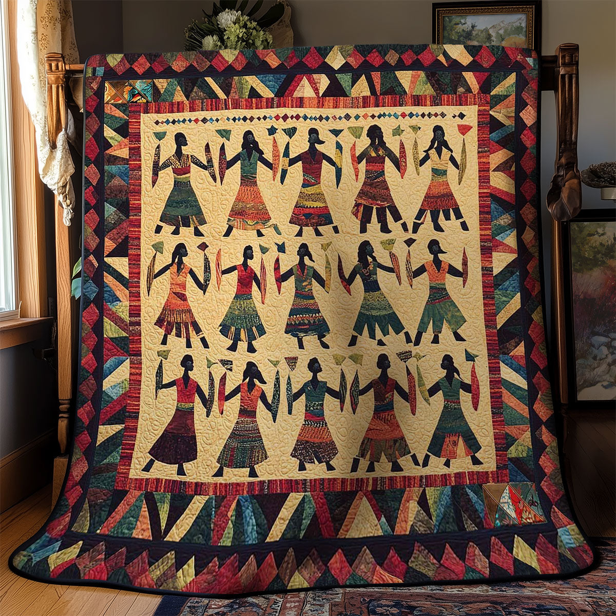 Ethnic Expressions WN0411007CL Quilt