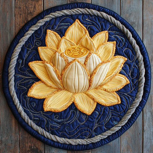 Lotus Ascend  CP2807040CL Quilted Round Mat