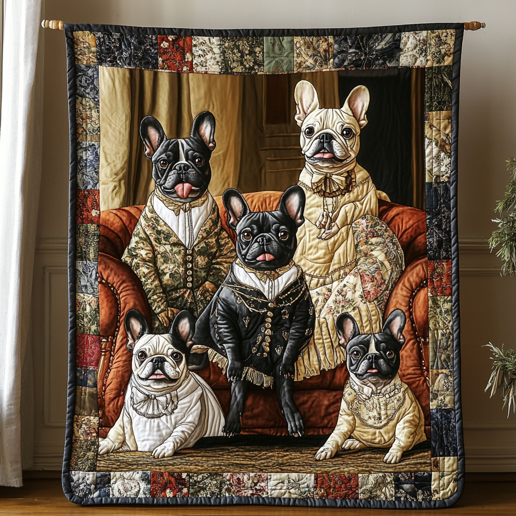 Chic French Bulldog WN2509063CL Quilt