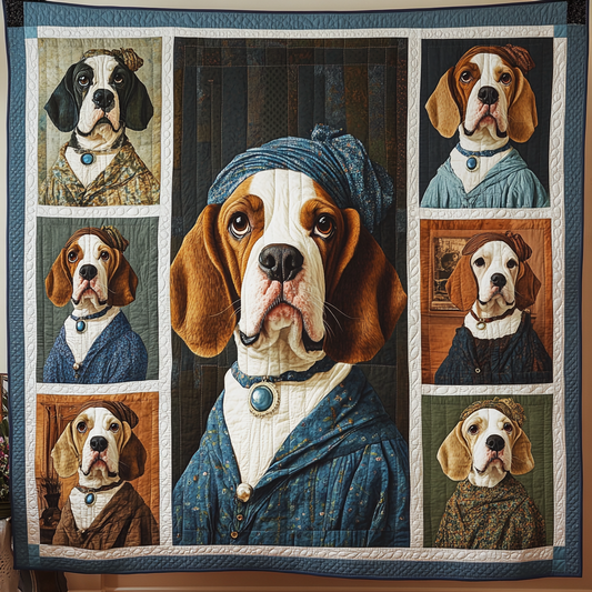 Elegance Basset Hound WN2509107CL Quilt