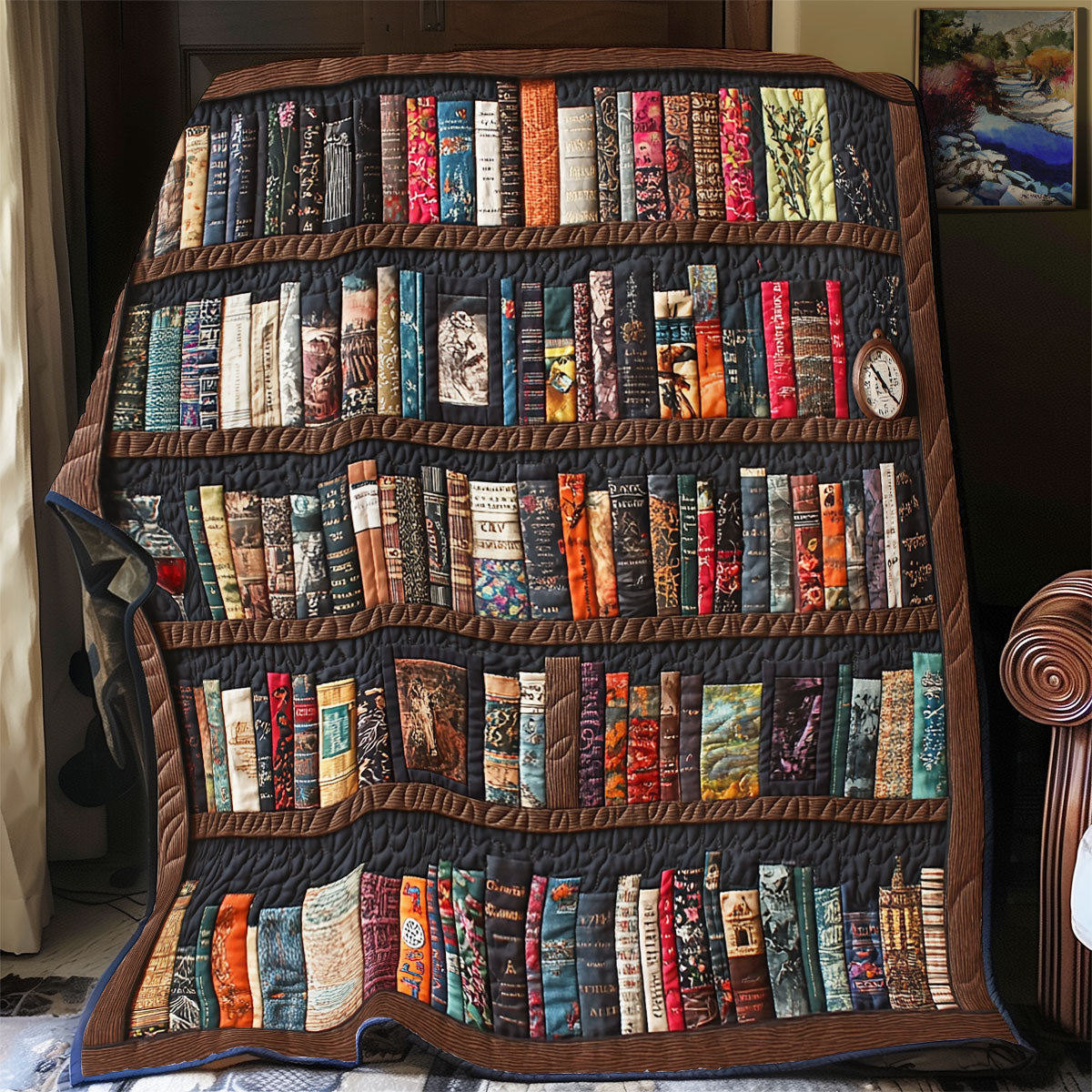 Bookshelf WY2111023CL Quilt