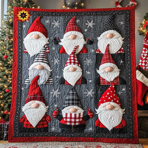 Winter Wonderland Gnomes WN2011111CL Quilt