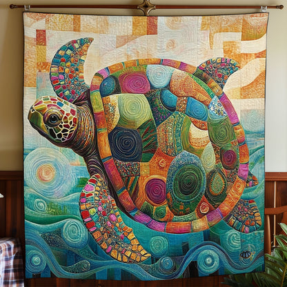 Abstract Turtle WY2110020CL Quilt