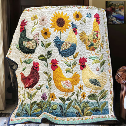 Chicken WX1712012CL Quilt