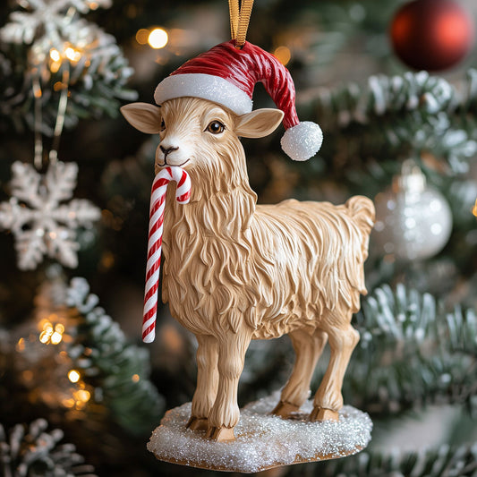 Sweet Treat Goat LT2710027CL Christmas Ornament