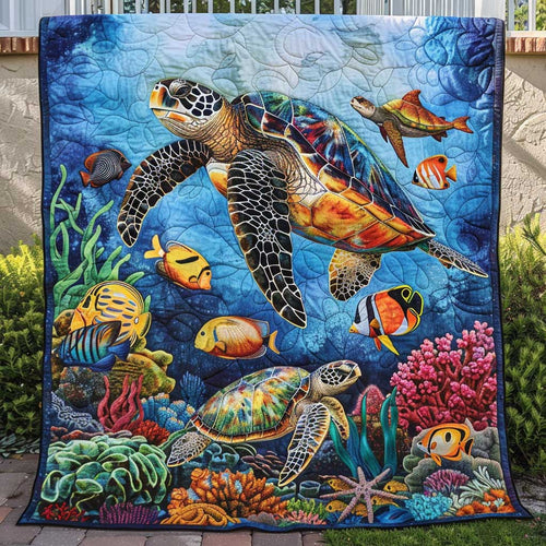 Sea Turtle WJ1109018CL Quilt