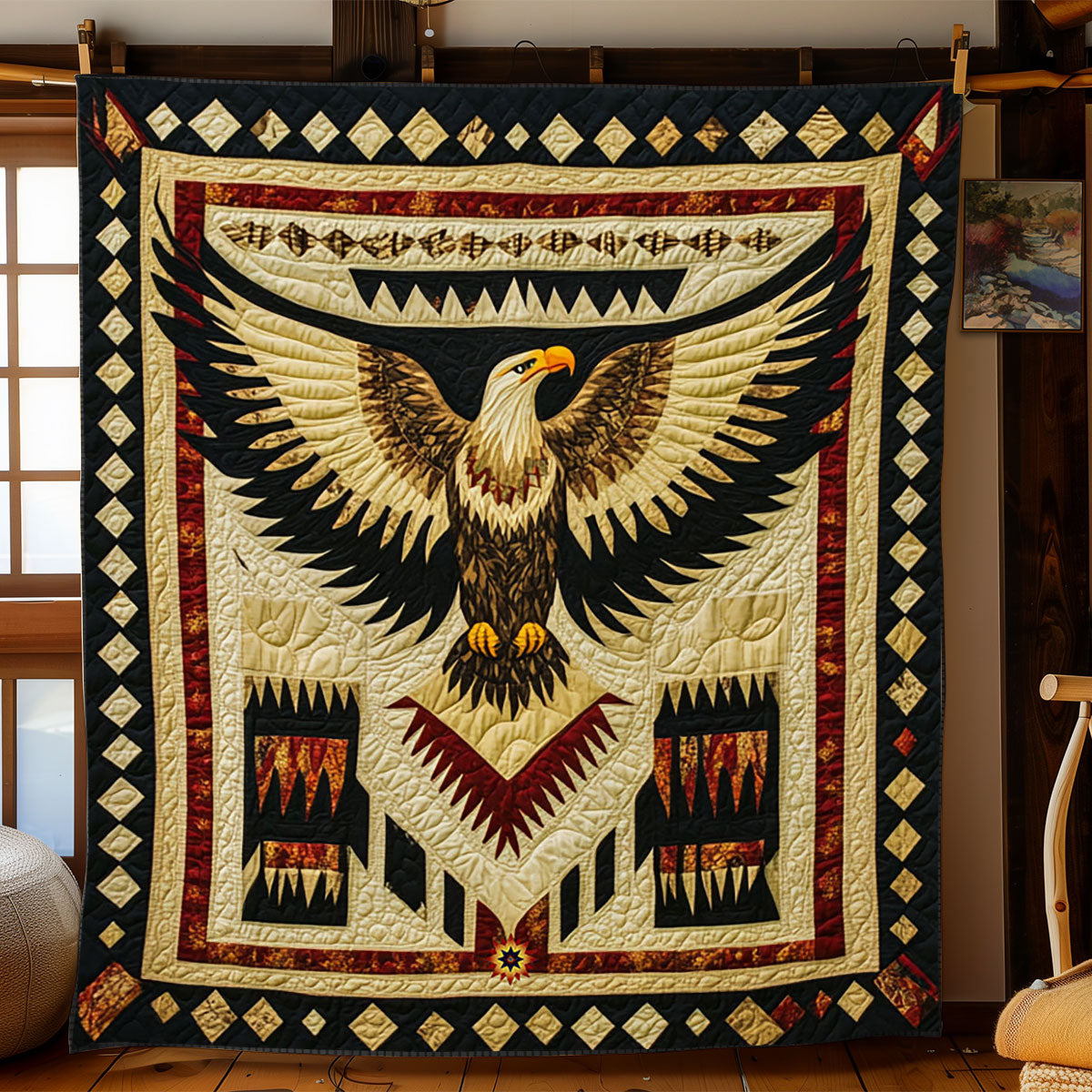 Eagle Native American WJ2512004CL Quilt