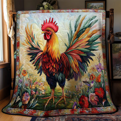Rooster WY1811040CL Quilt