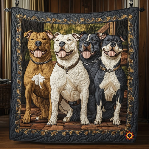 Pitbull Gang WU0611043CL Quilt