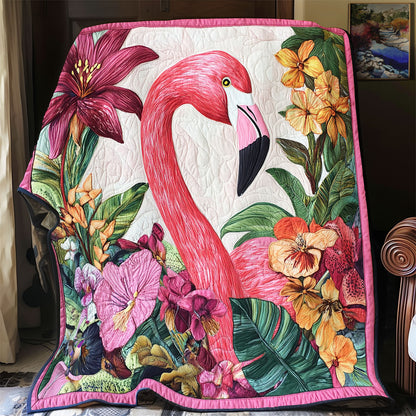 Abstract Flamingo WY1911070CL Quilt