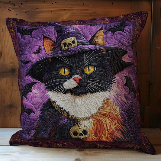 Witch Cat WY2701066CL Quilt Pillow Case