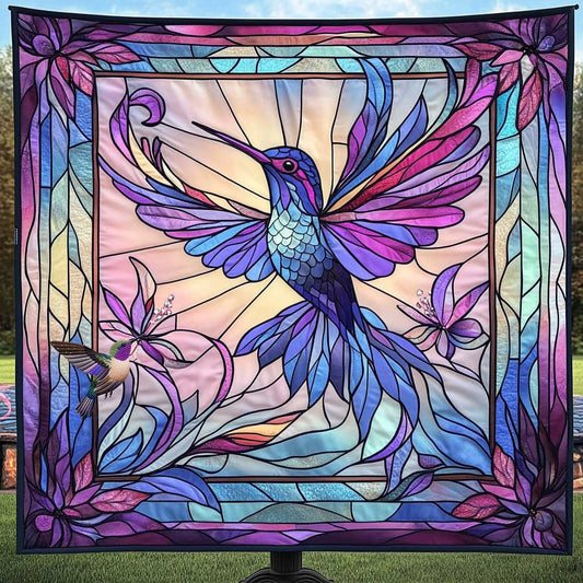 Hummingbird Blooms WN1010093CL Quilt