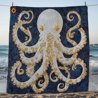 Royal Octopus WY2211025CL Quilt
