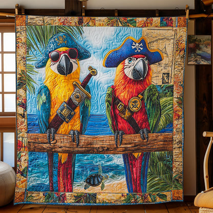 Seafaring Parrot Duo WN1912037CL Quilt