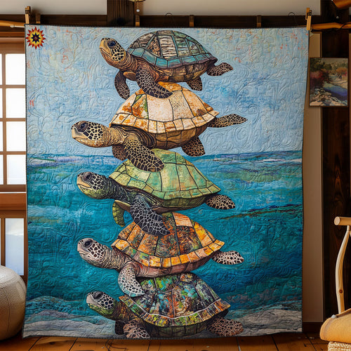 Turtle Tower WY2211022CL Quilt