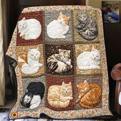 Cat Sleeping Colletion YR2412008CL Quilt