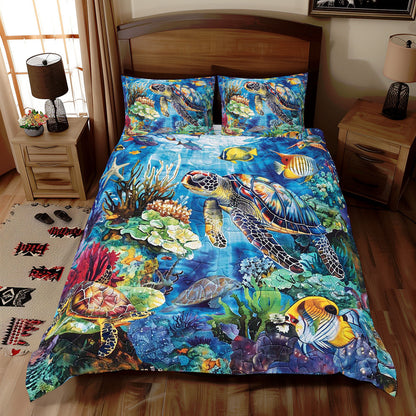 Sea Turtle WJ1109035CL Duvet Cover Set