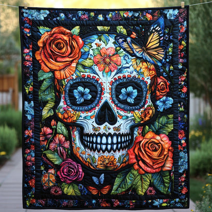 Skull Butterfly WT2310008CL Quilt