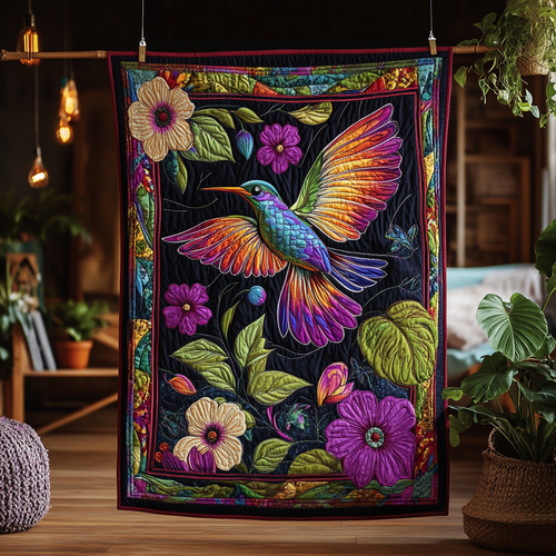 Hummingbird Color Splash WN2409057CL Quilt