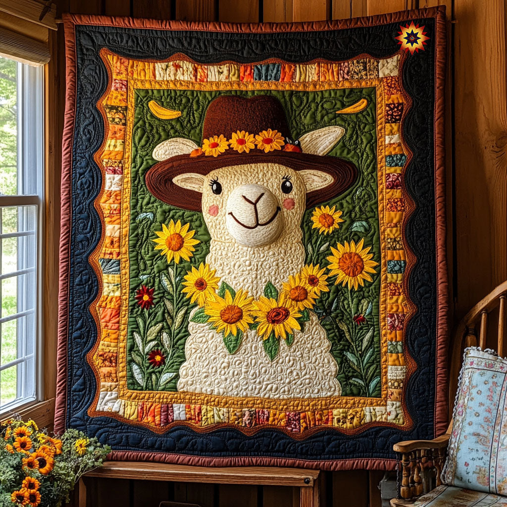 Alphaca Sunflower WX0811001CL Quilt