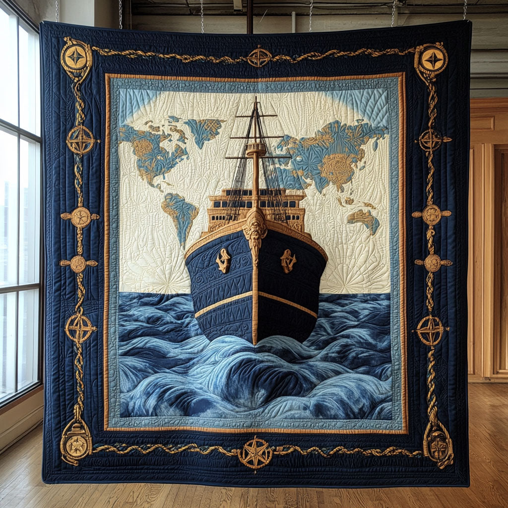 Anchored Horizons CP2108048CL Quilt