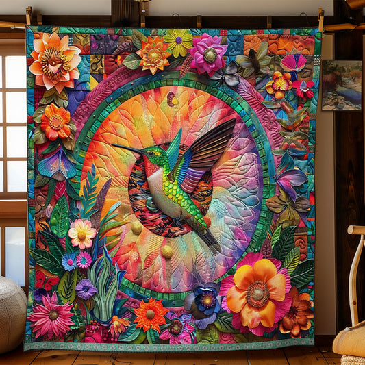 Tropical Hummingbird WJ2709024CL Quilt
