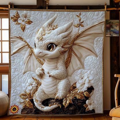 Baby White Dragon WY2611004CL Quilt