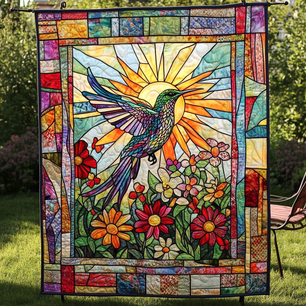 Radiant Hummingbird WN2009066CL Quilt