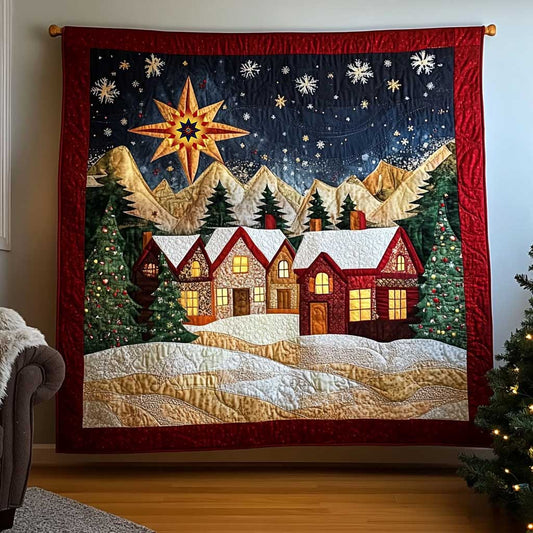 Christmas Starry Night WN0710054CL Quilt