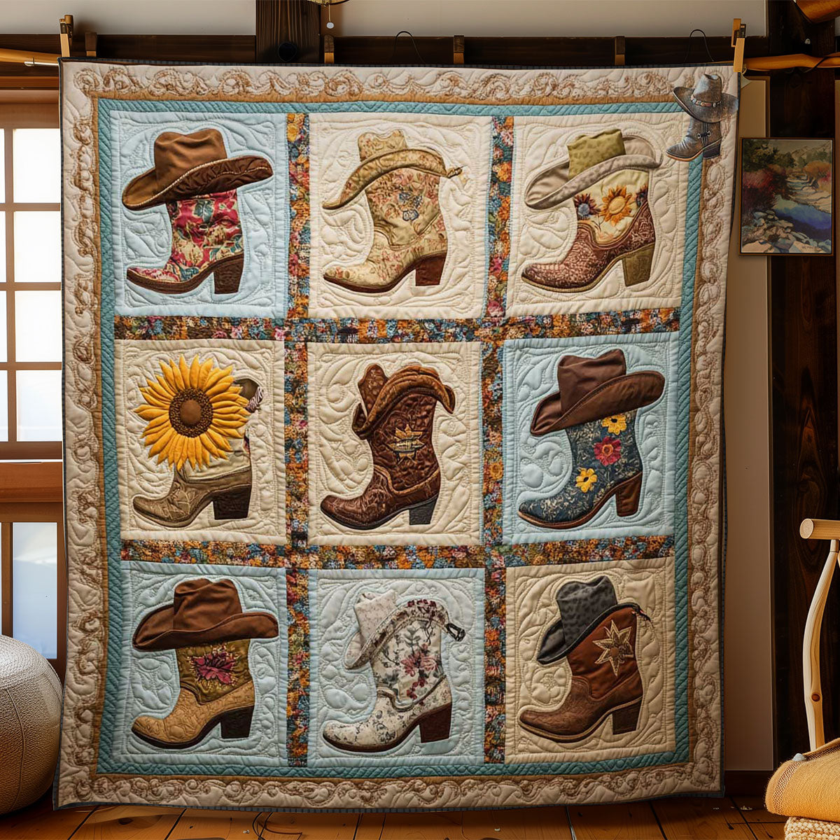 Western Cowboy WN2111016CL Quilt