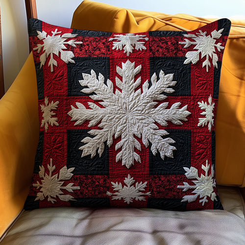 Christmas Snowflake WJ1511039CL Quilt Pillow Case