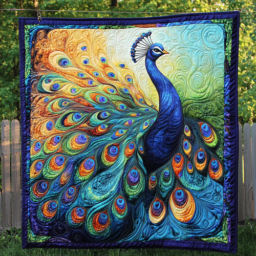 Majestic Peacock WG1501028CL Quilt