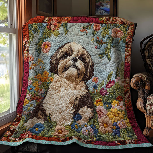 Shih Tzu Cute WX0312023CL Quilt