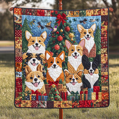 Corgi's Merry Christmas WN0910060CL Quilt