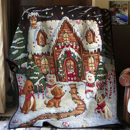 Dog Christmas Treats WN0710040CL Quilt