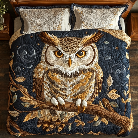 Starry Night Owl YR0801033CL Duvet Cover Set