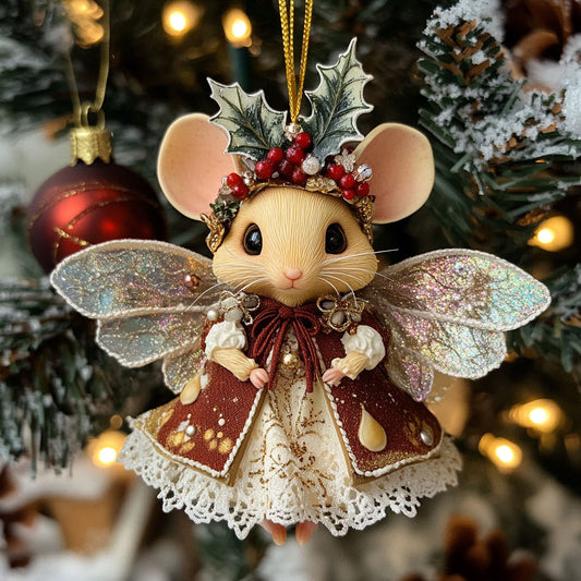 Mouse Fairy CW1511066CL Christmas Ornament