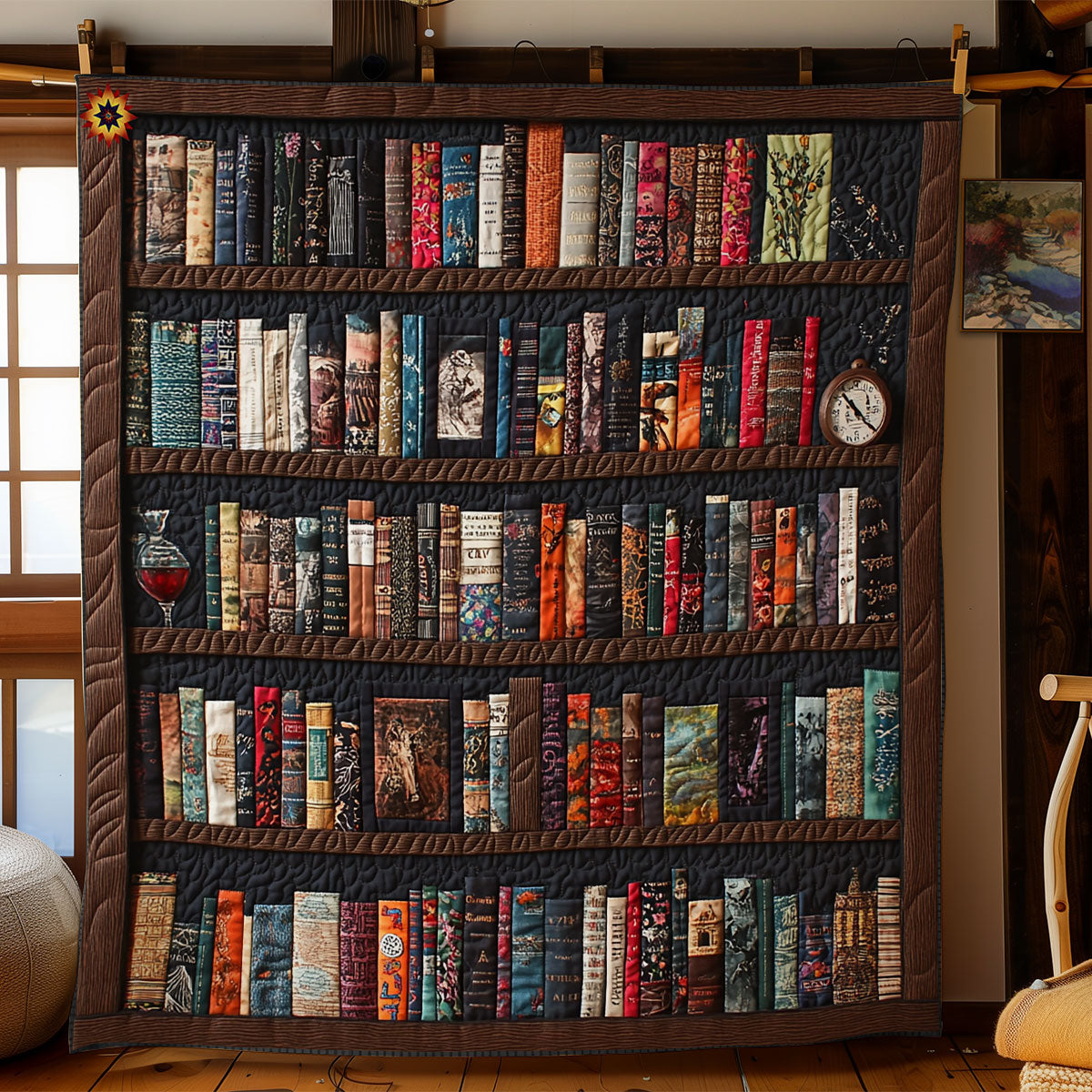 Bookshelf WY2111023CL Quilt