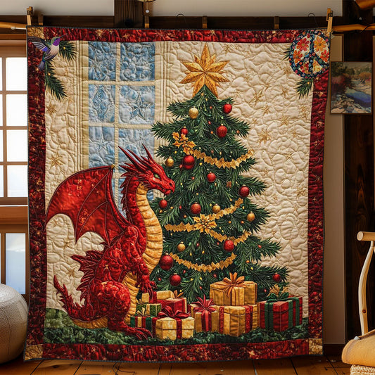 Dragon’s Christmas Wish WN0612042CL Quilt