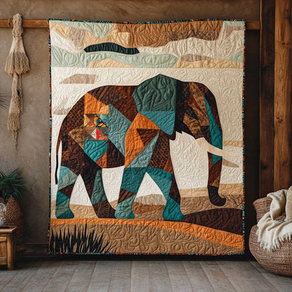 Desert Wanderer Elephant WN0711004CL Quilt