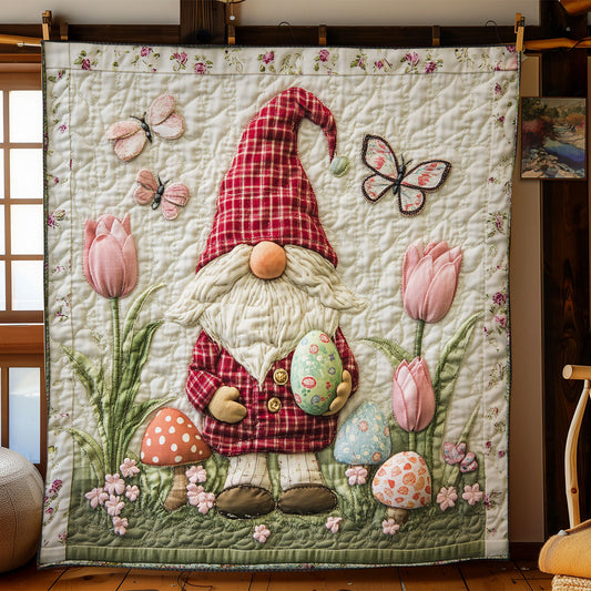 Pink Gnome WY1302038CL Quilt