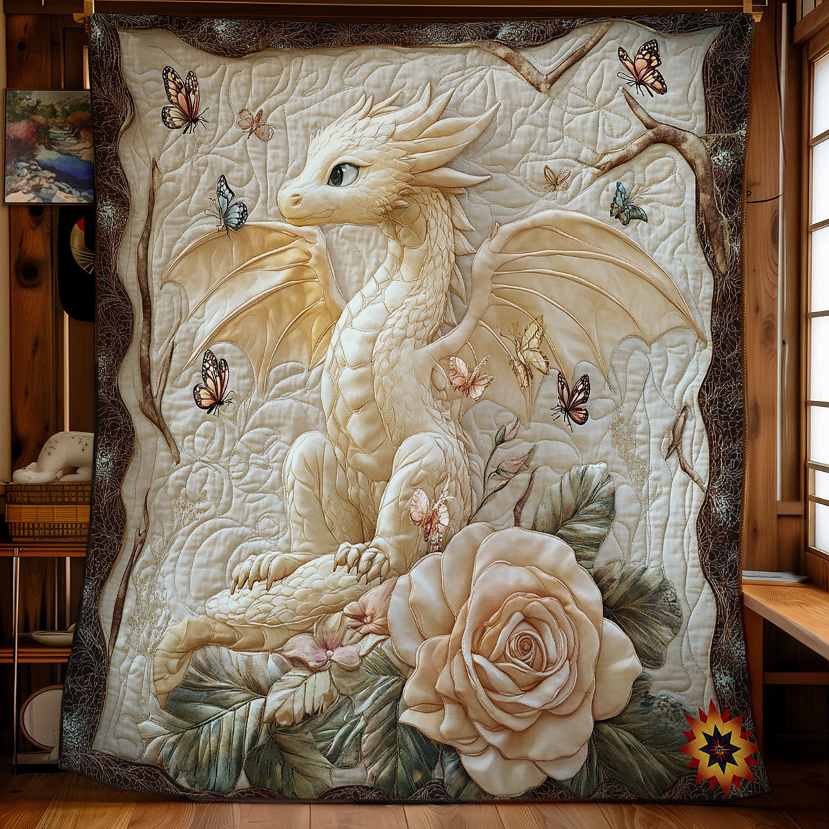 Princess Dragon WY2611005CL Quilt
