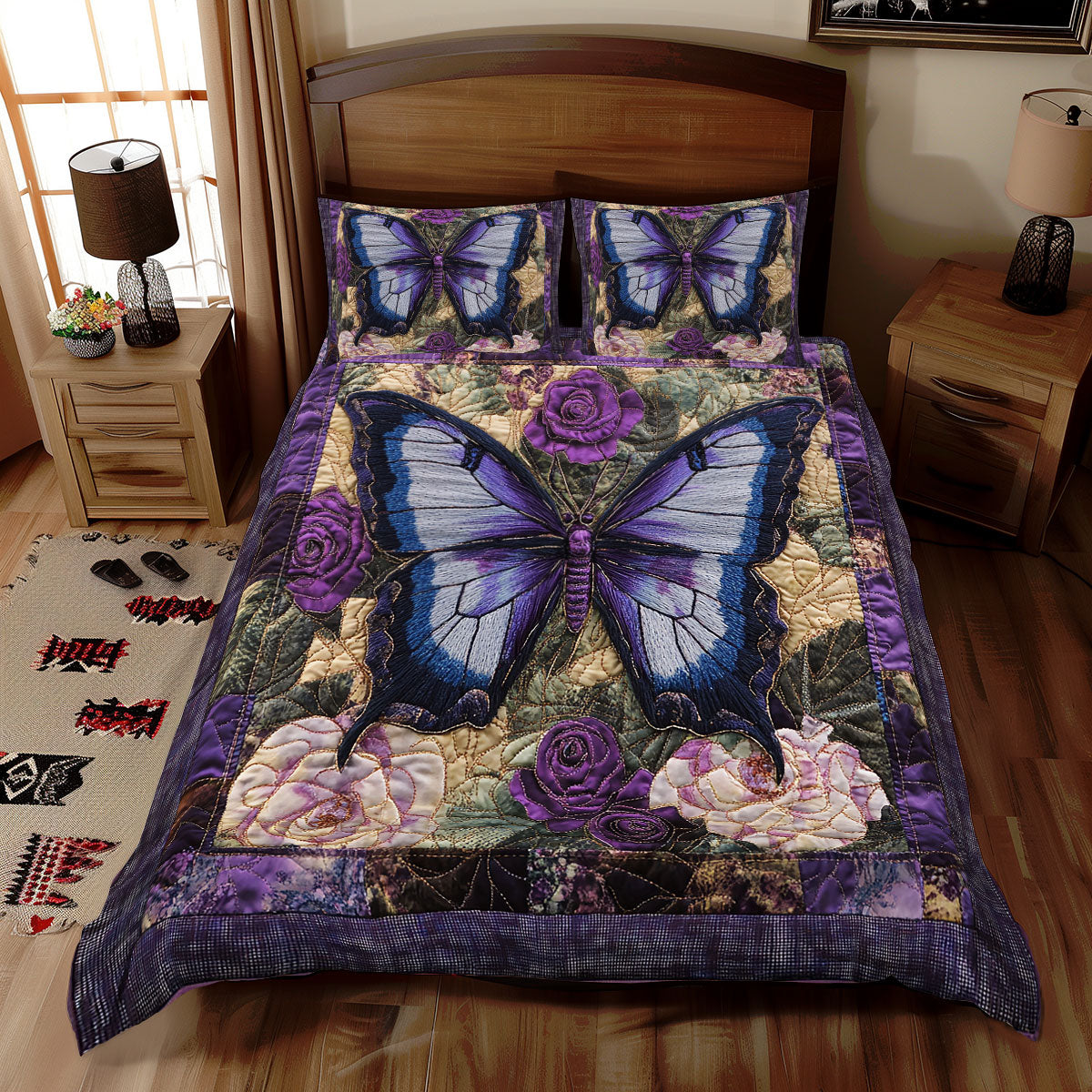 Enchanted Butterfly WX2412061CL Duvet Cover Set