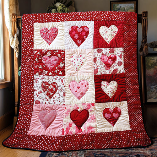 Heart Valentine WX0302040CL Quilt