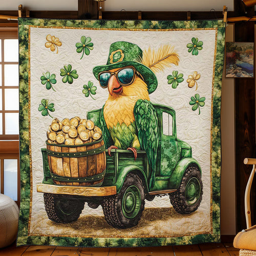 Irish Parrot Charm WN2712009CL Quilt