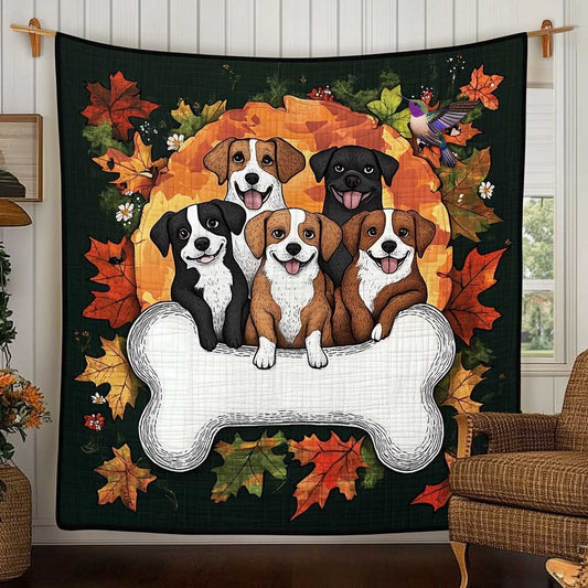 Dog Bone Fun WN1010043CL Quilt