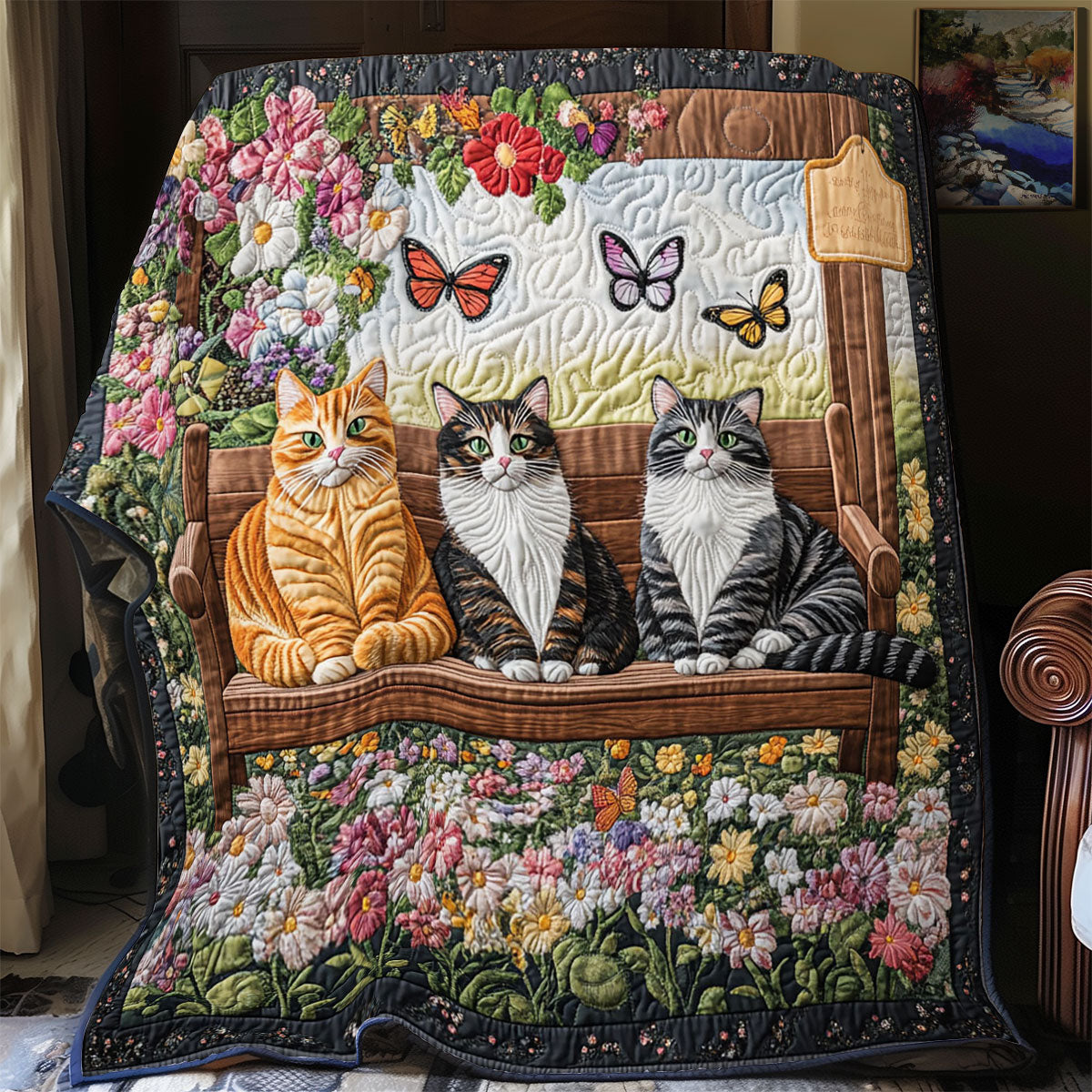 Cat Friend CP1107049CL Quilt