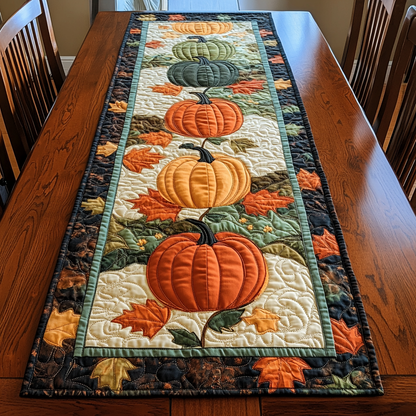 Autumn Harvest XR2509014CL Quilted Table Runner