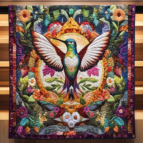 Hummingbird Blossom WN2609005CL Quilt