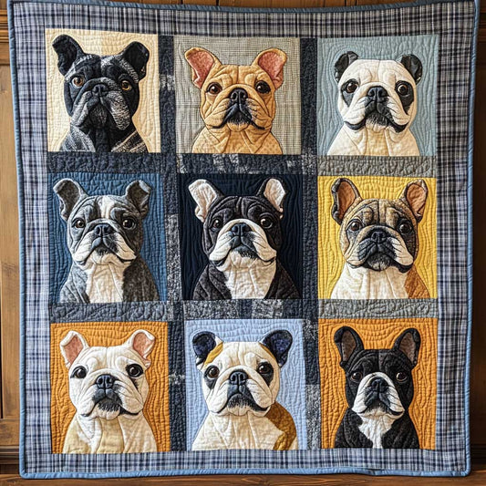 French bulldog Cute WN2809048CL Quilt